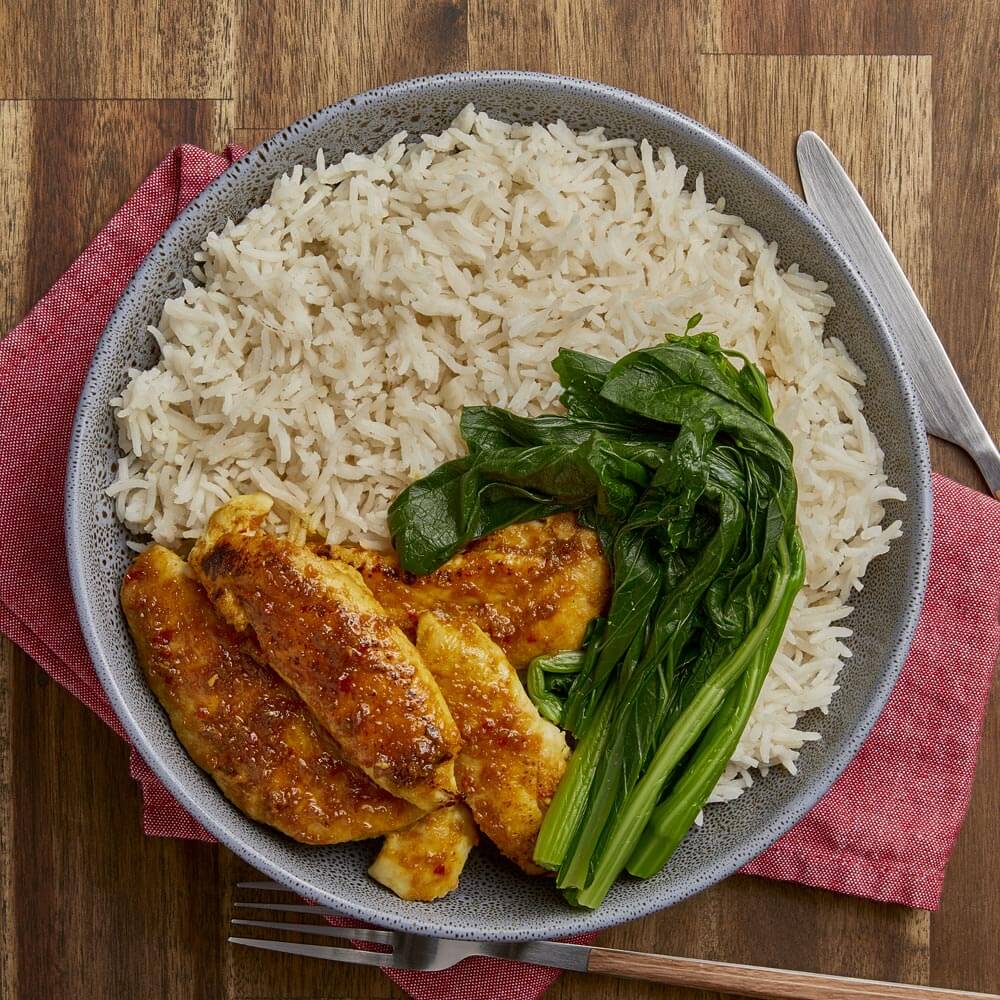 Java Chicken with Coconut Rice