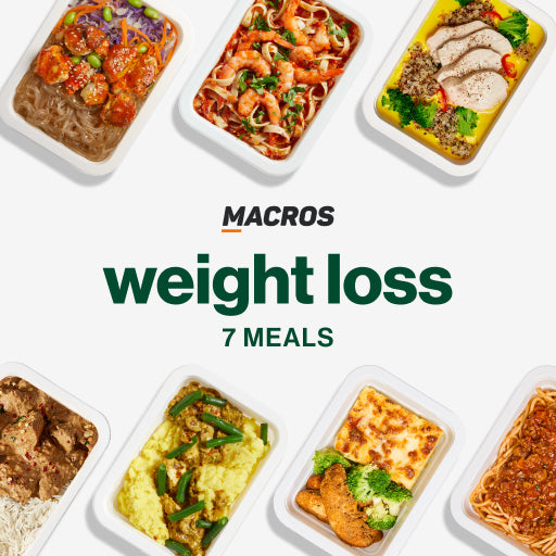 Weight Loss Meal Delivery Pack (7 Meals): Free Shipping – MACROS