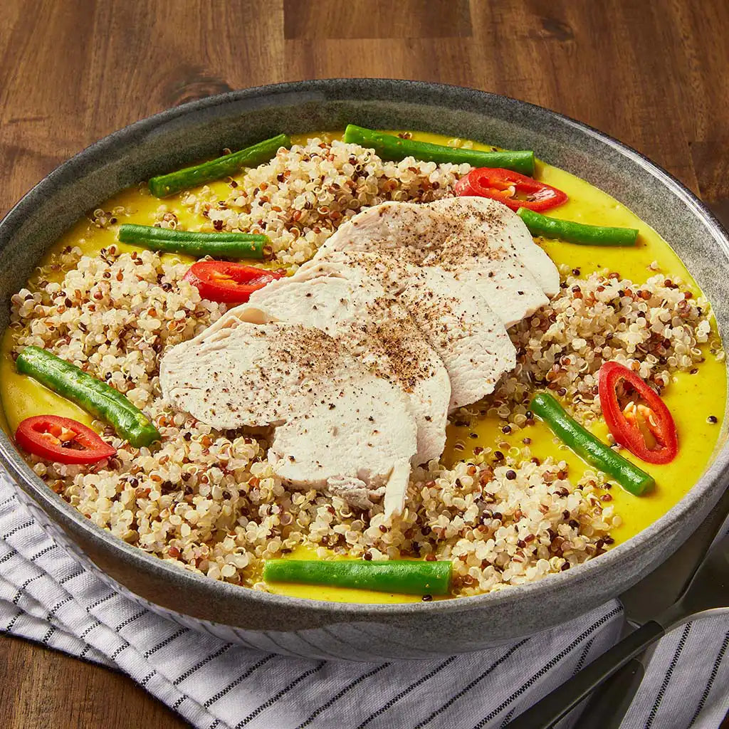 Thai Yellow Chicken Curry with Quinoa